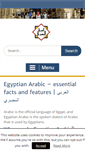 Mobile Screenshot of egyptianarabic.com